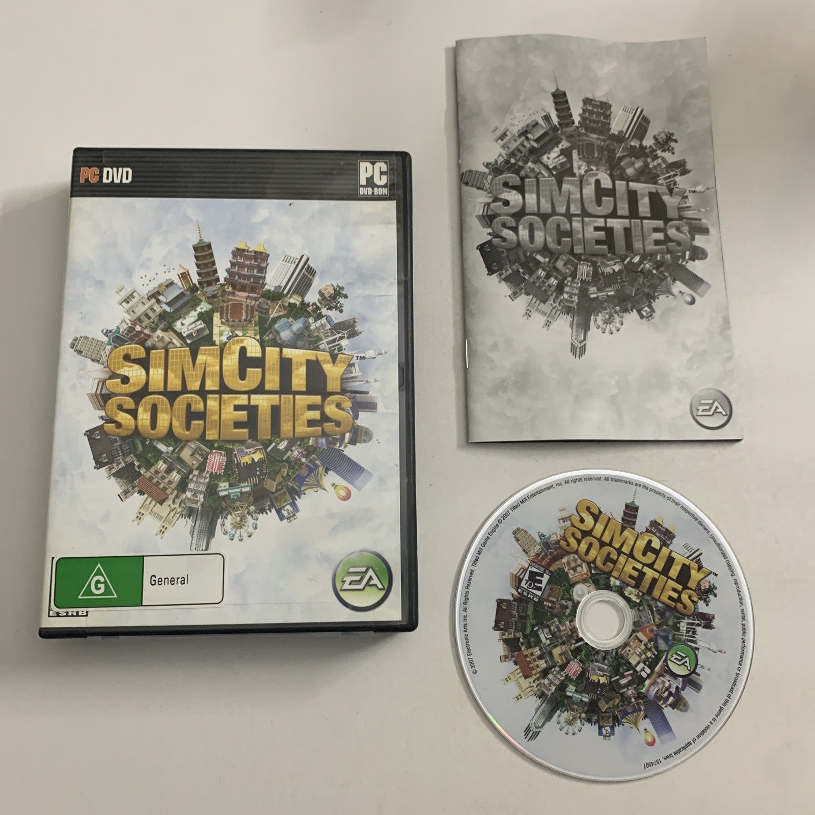 Simcity Box Set Sim City Societies PC DVD Windows Game – Retro Unit
