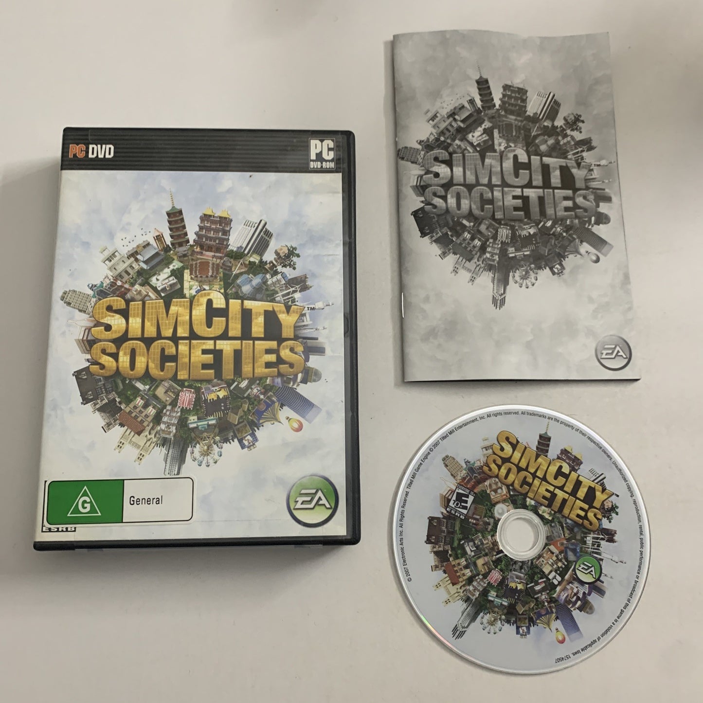 Sim City Societies PC DVD Windows Game