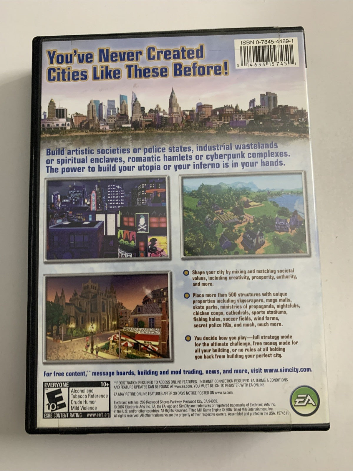 Sim City Societies PC DVD Windows Game