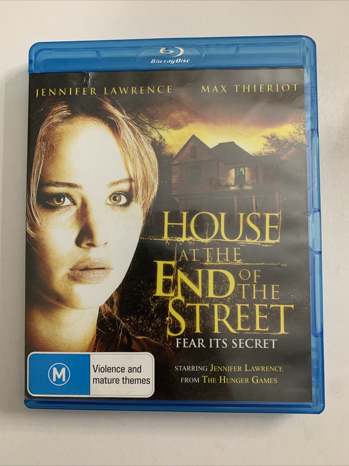 House At The End Of The Street (Blu-ray, 2012) Jennifer Lawrence Region B