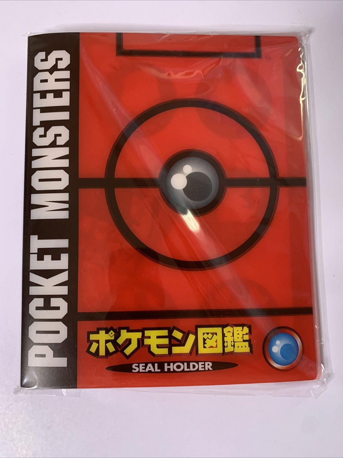 Official Pokemon Encyclopedia Deco Character Seal Holder Folder JAPAN NEW