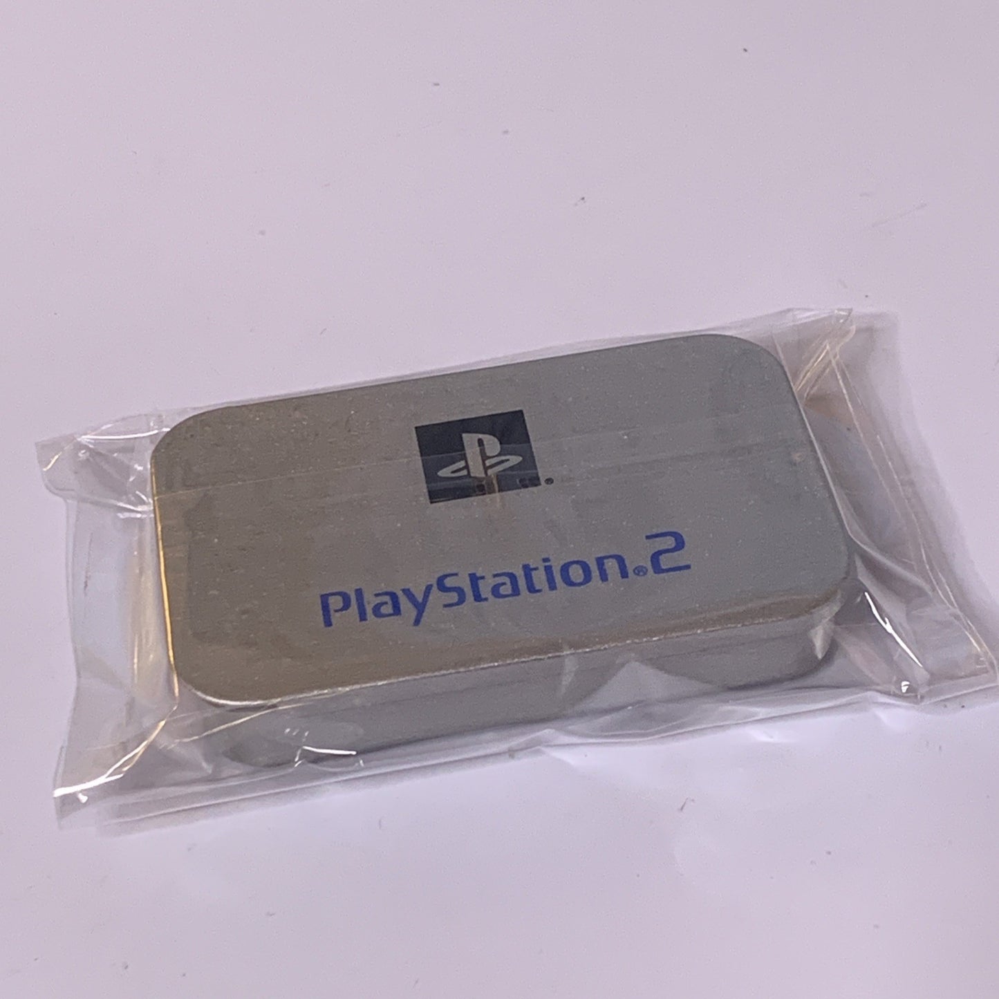 Genuine Official Sony PlayStation 2 Memory Card Holder Collectible NEW