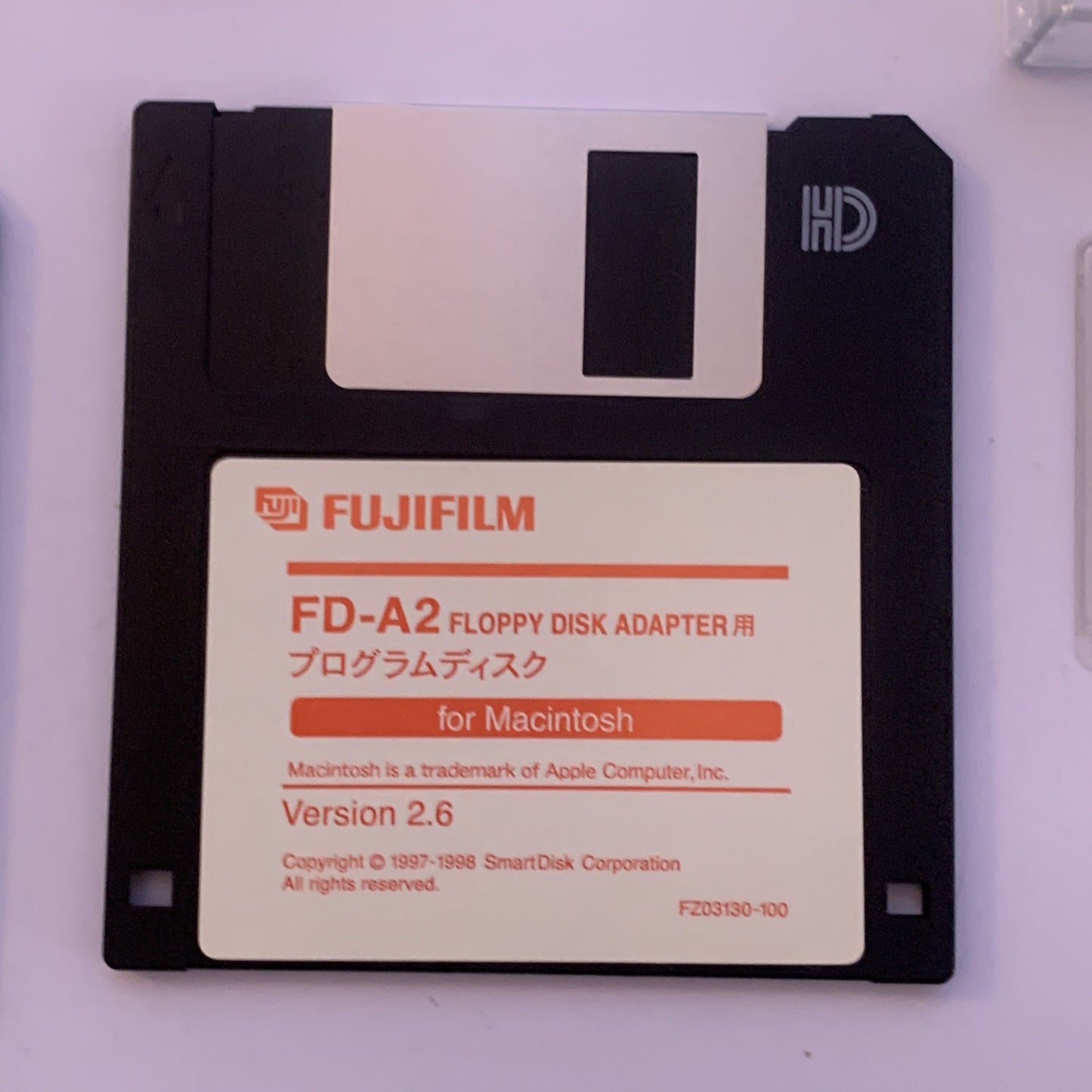 Fujifilm Floppy Disk Adapter FD-A2 & 3x SmartMedia Card 8MB
