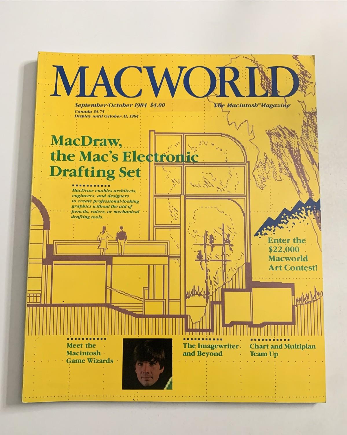 Macworld September/October 1984 MacDraw Game Wizards Apple Magazine
