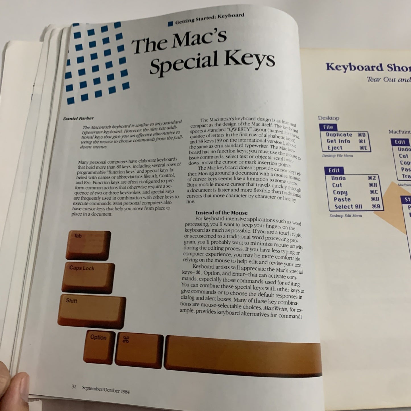 Macworld September/October 1984 MacDraw Game Wizards Apple Magazine