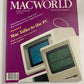 MacWorld October 1985 Mac Talks To The PC Apple Macintosh Magazine