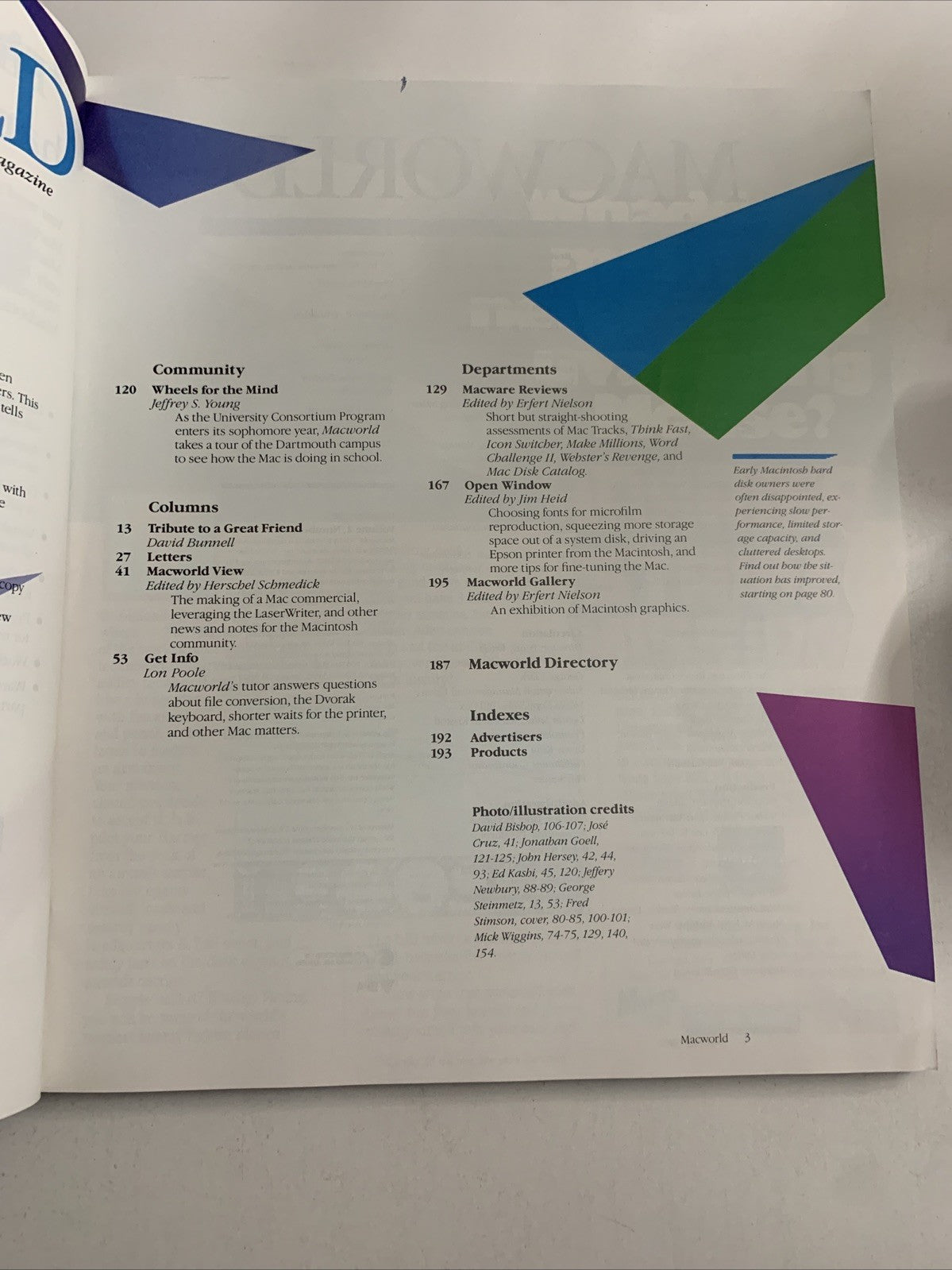 MacWorld October 1985 Mac Talks To The PC Apple Macintosh Magazine