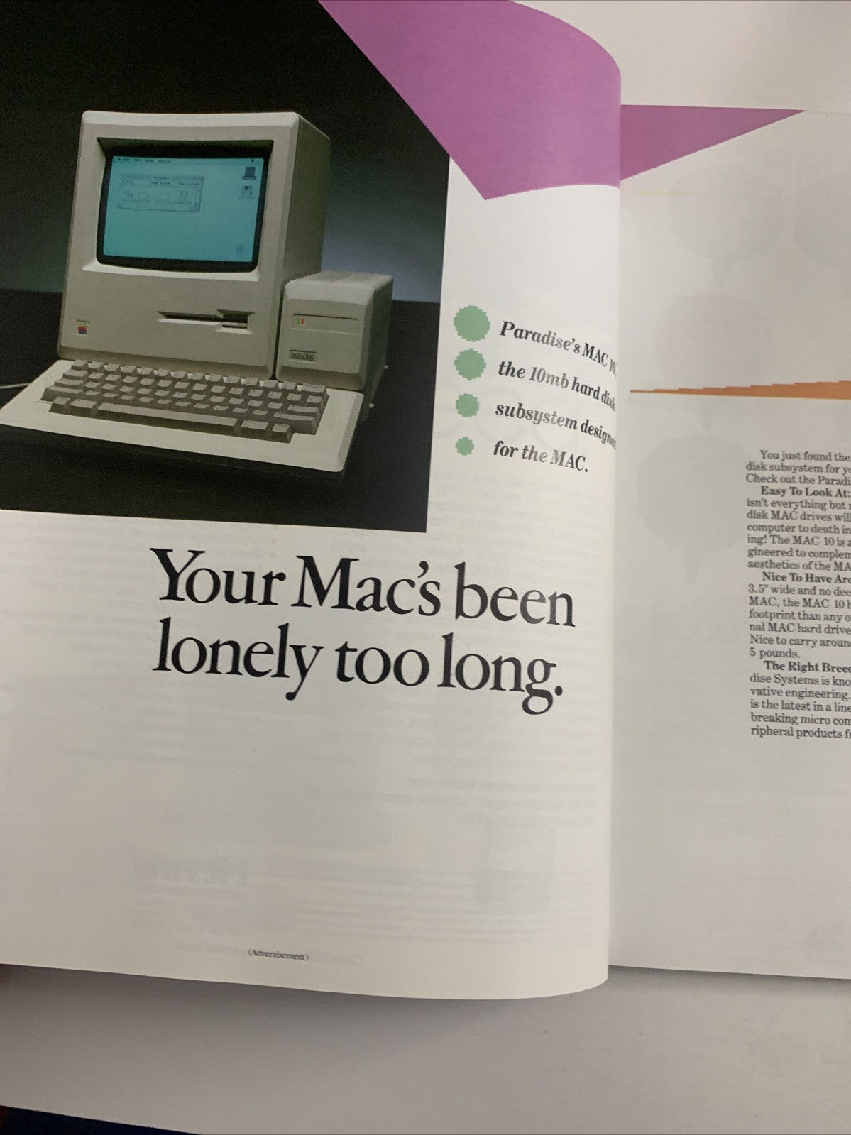 MacWorld October 1985 Mac Talks To The PC Apple Macintosh Magazine