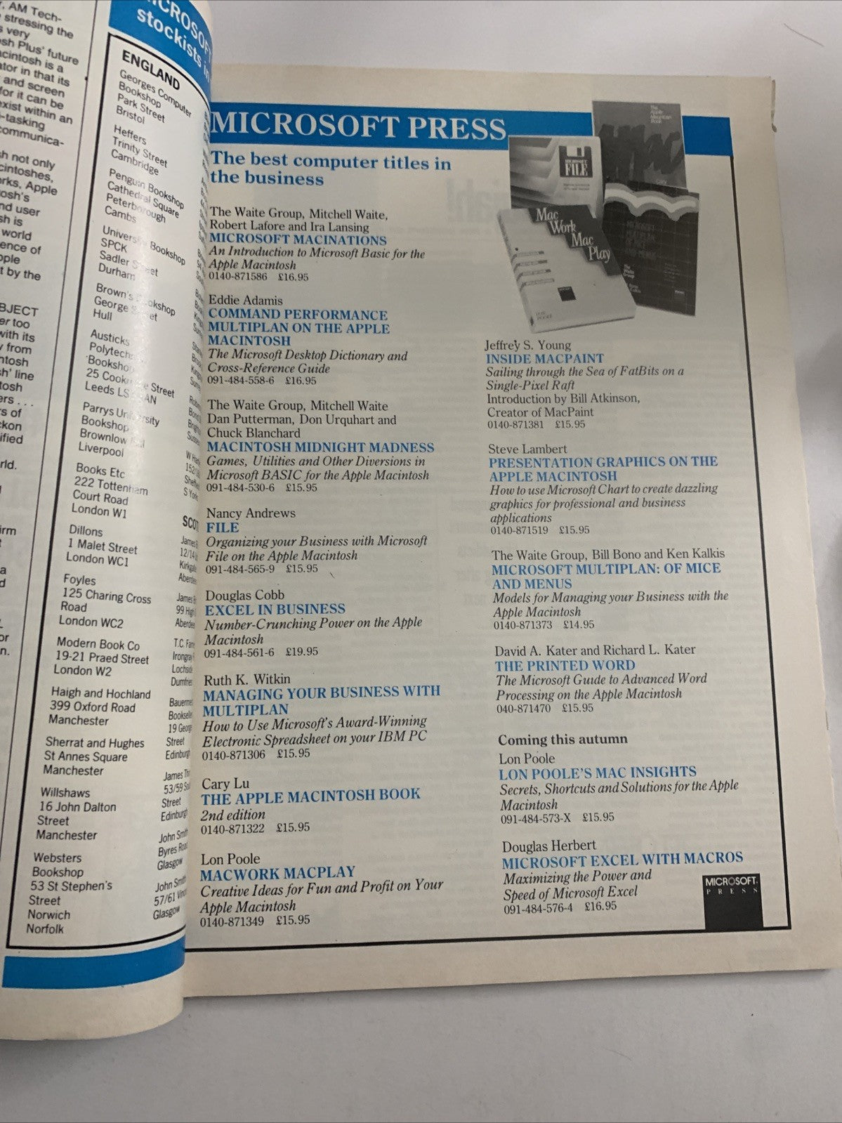 MacUser July August 1986 Desktop Publishing Revolution Apple Macintosh Magazine