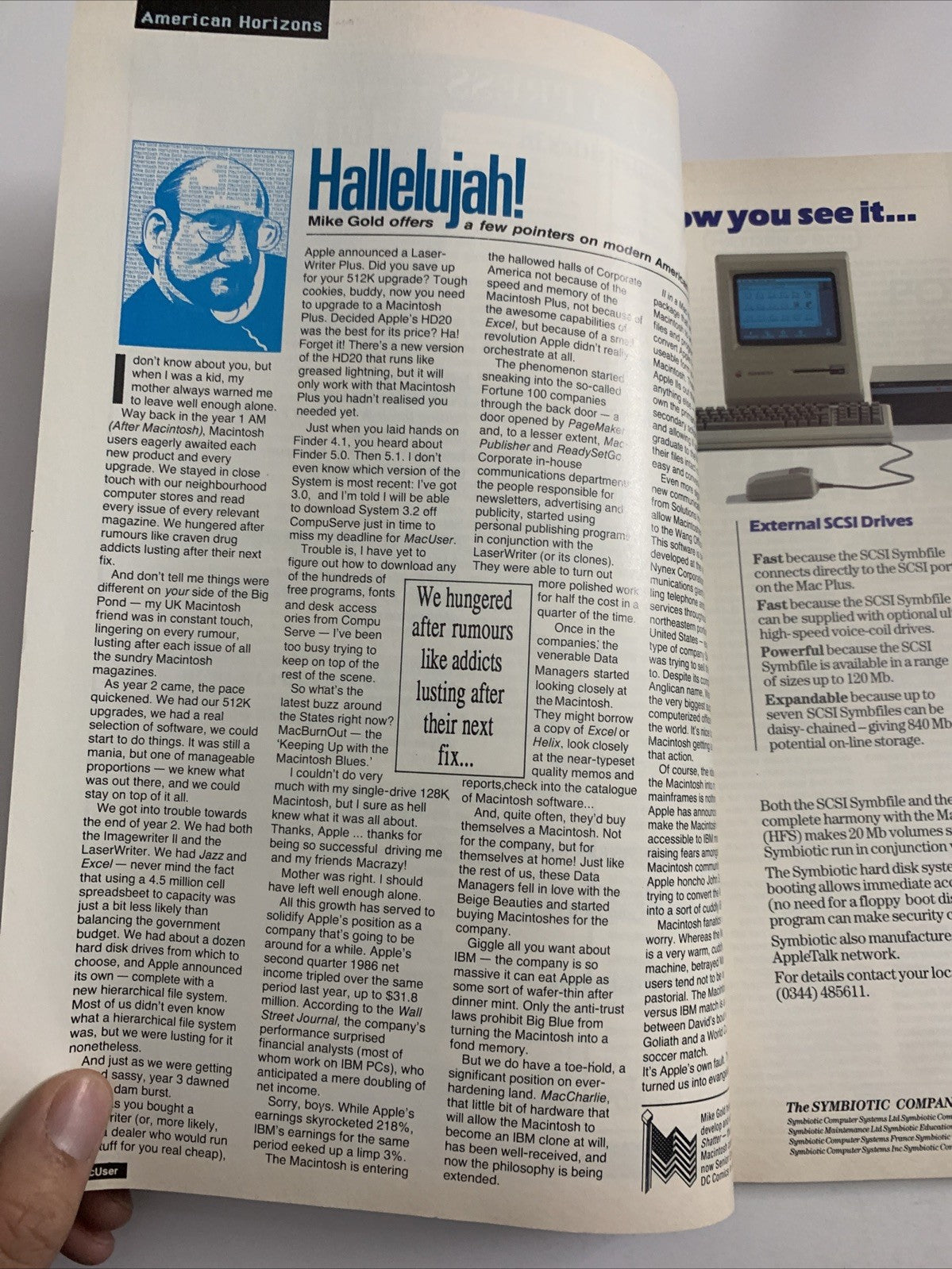 MacUser July August 1986 Desktop Publishing Revolution Apple Macintosh Magazine