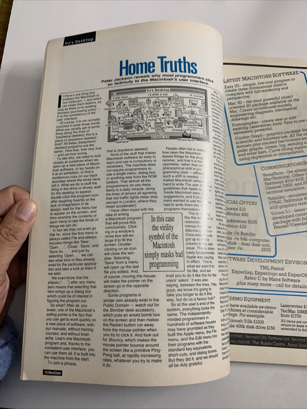 MacUser July August 1986 Desktop Publishing Revolution Apple Macintosh Magazine