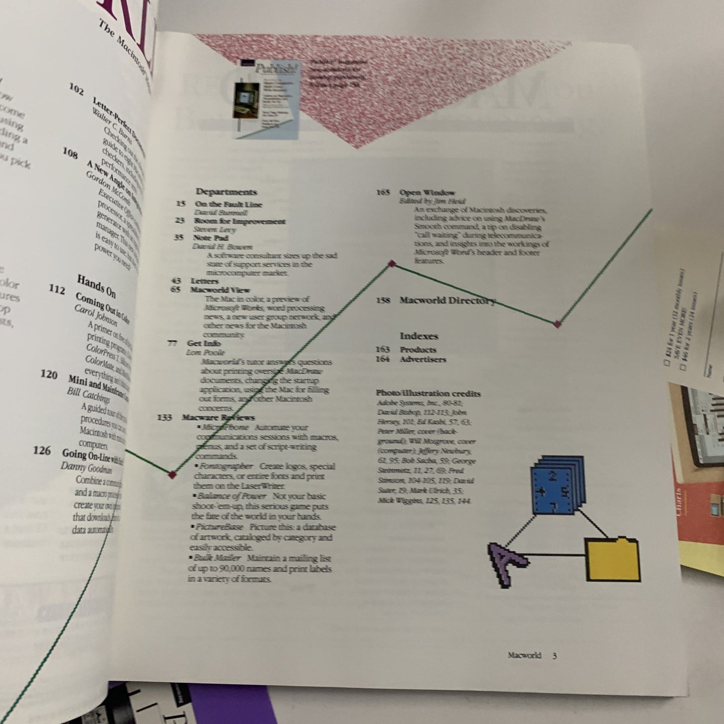 Macworld July 1986 Apple Macintosh Magazine Color Your Mac & Desktop Publishing