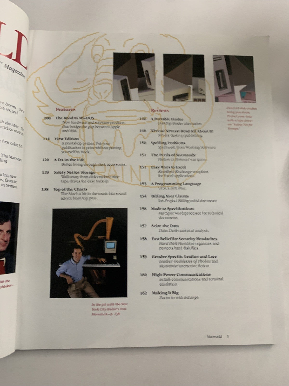 Macworld August 1987 MS-DOS On Mac Apple Macintosh Magazine
