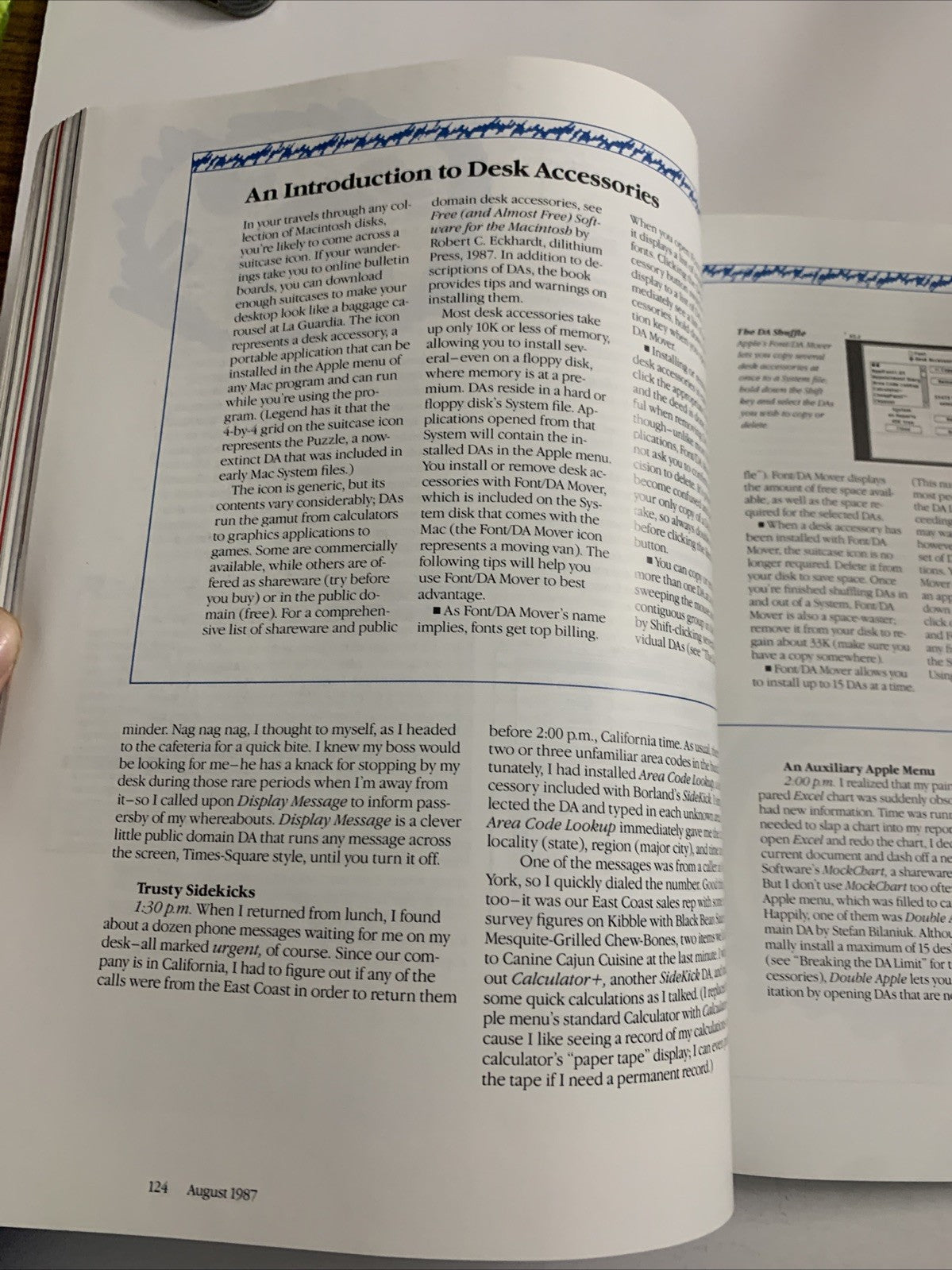 Macworld August 1987 MS-DOS On Mac Apple Macintosh Magazine