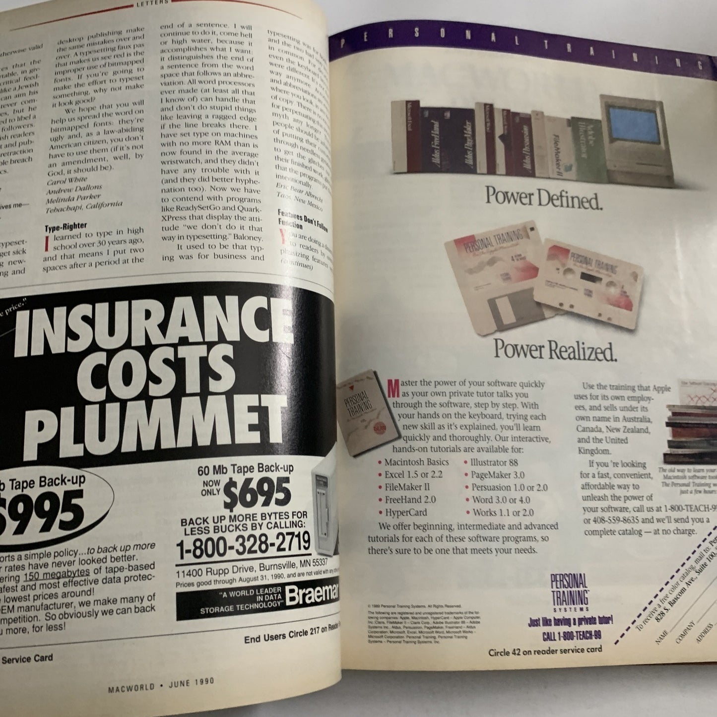 Macworld June 1990 Computer Graphics 3D Rendering Apple Macintosh Magazine