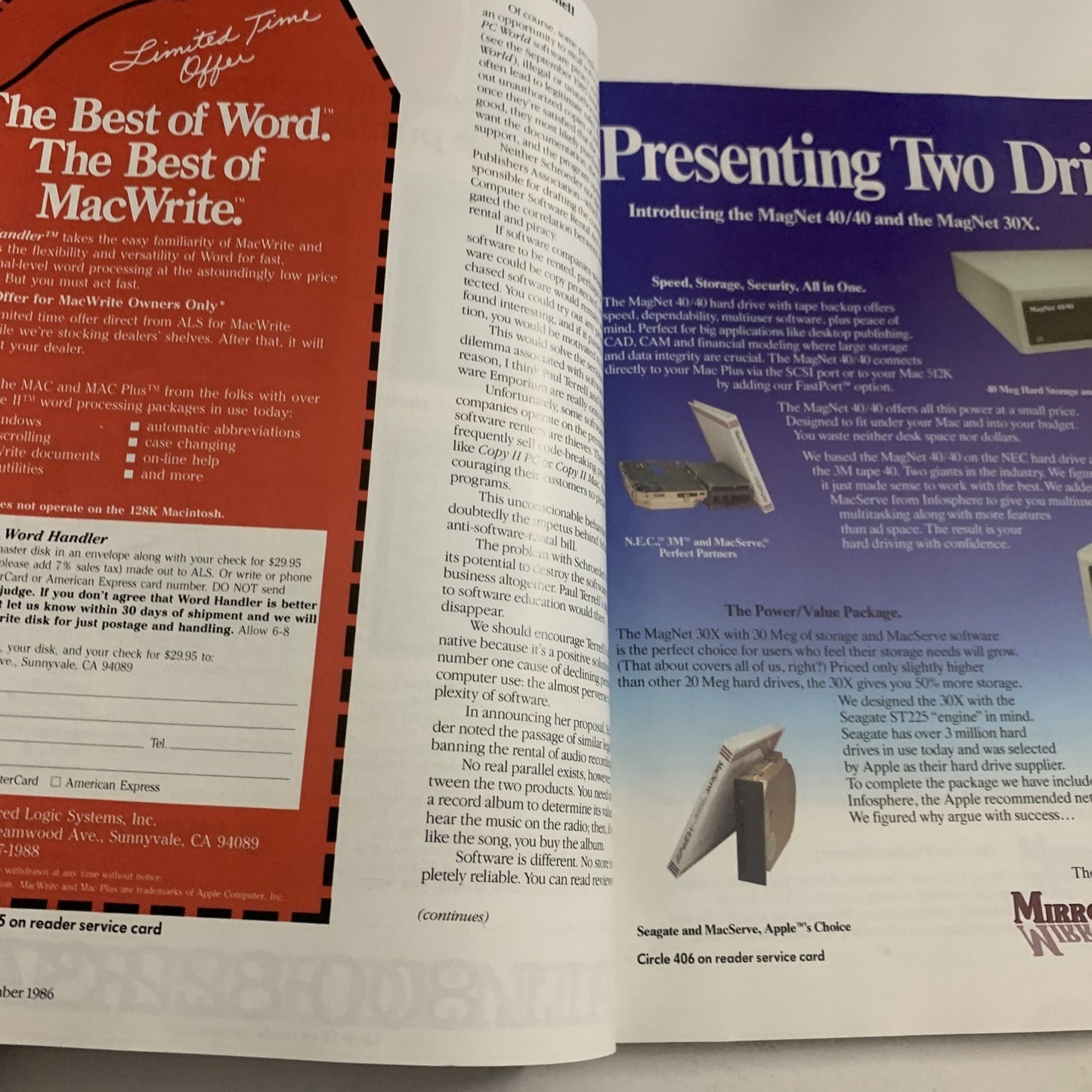 MacWorld September 1986 Professional Design & Drafting Apple Macintosh Magazine