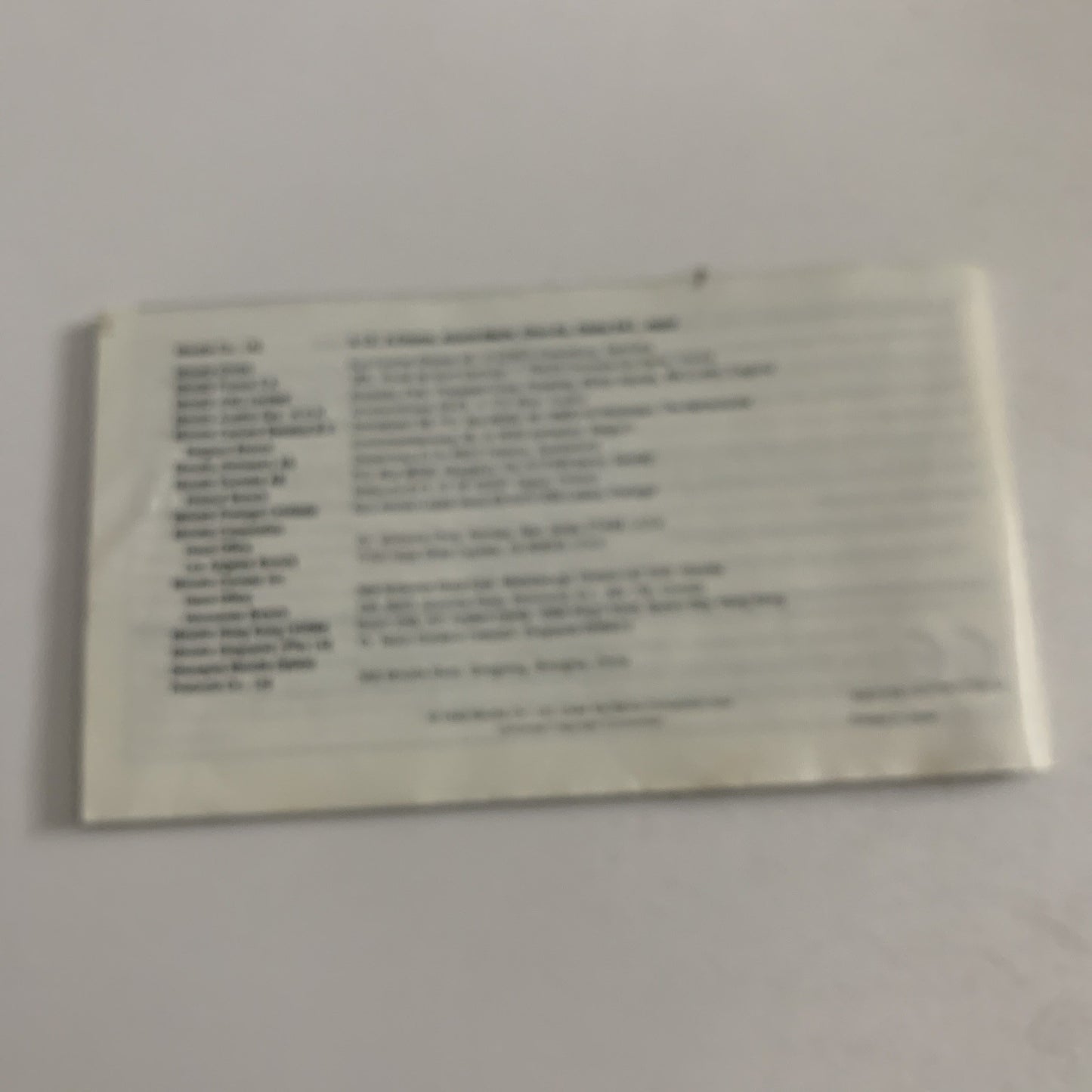 Minolta Vectis 40 Film Camera Manual