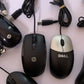 Bulk Lot 5x USB Wired Mouse 3x HP 1x Dell 1x Rapoo Tested & Working
