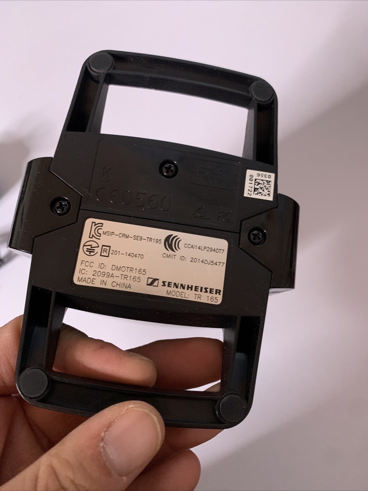 Sennheiser TR 165 Wireless Charging Base Unit Only