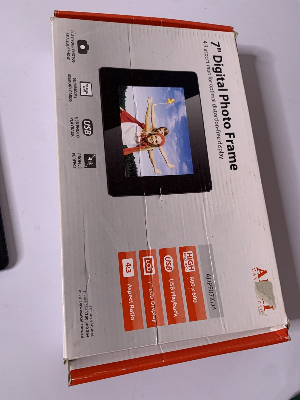 Akai 7" LCD Digital Photo Frame