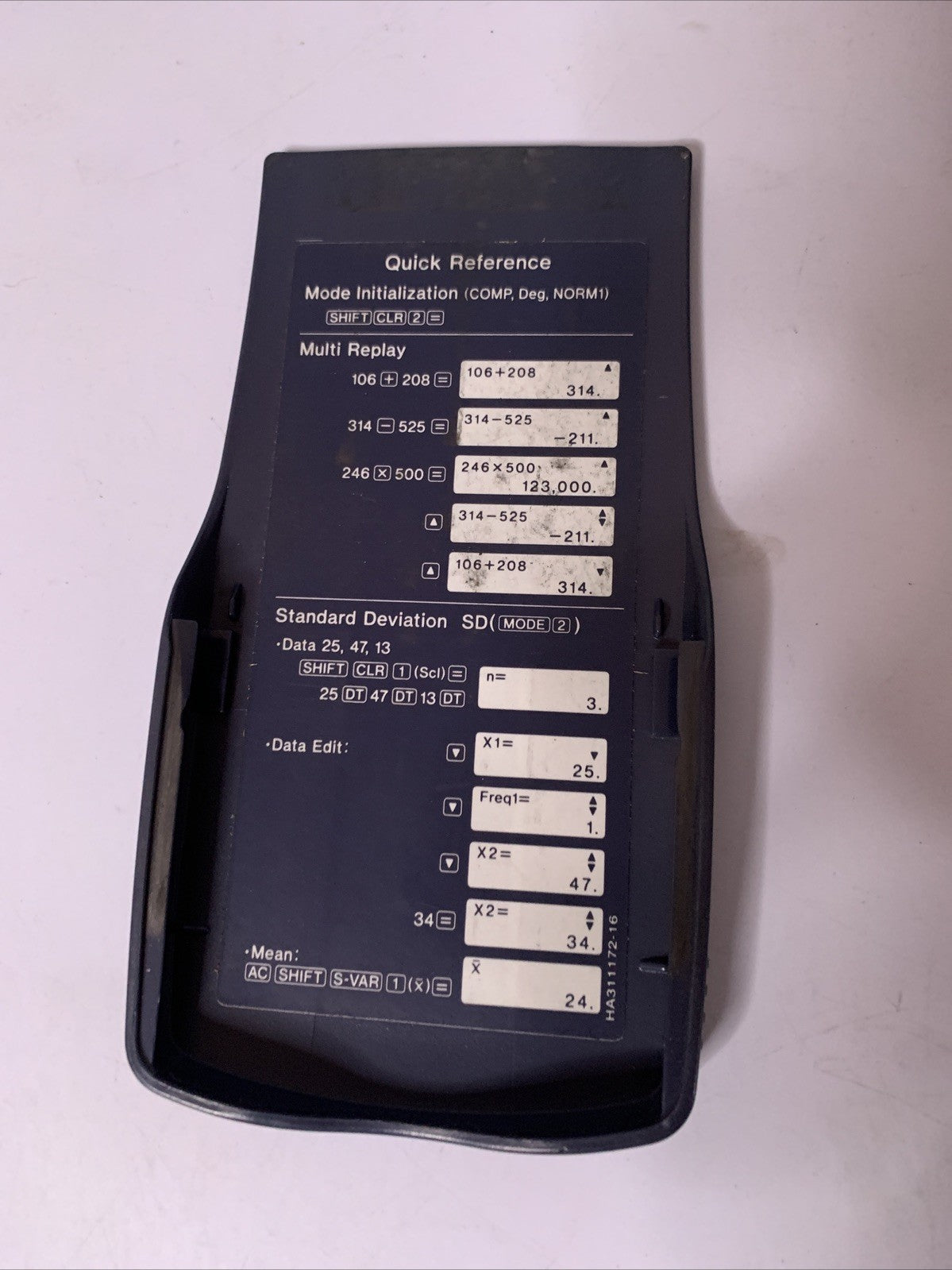 Casio Fx-82MS Scientific Calculator With Cover