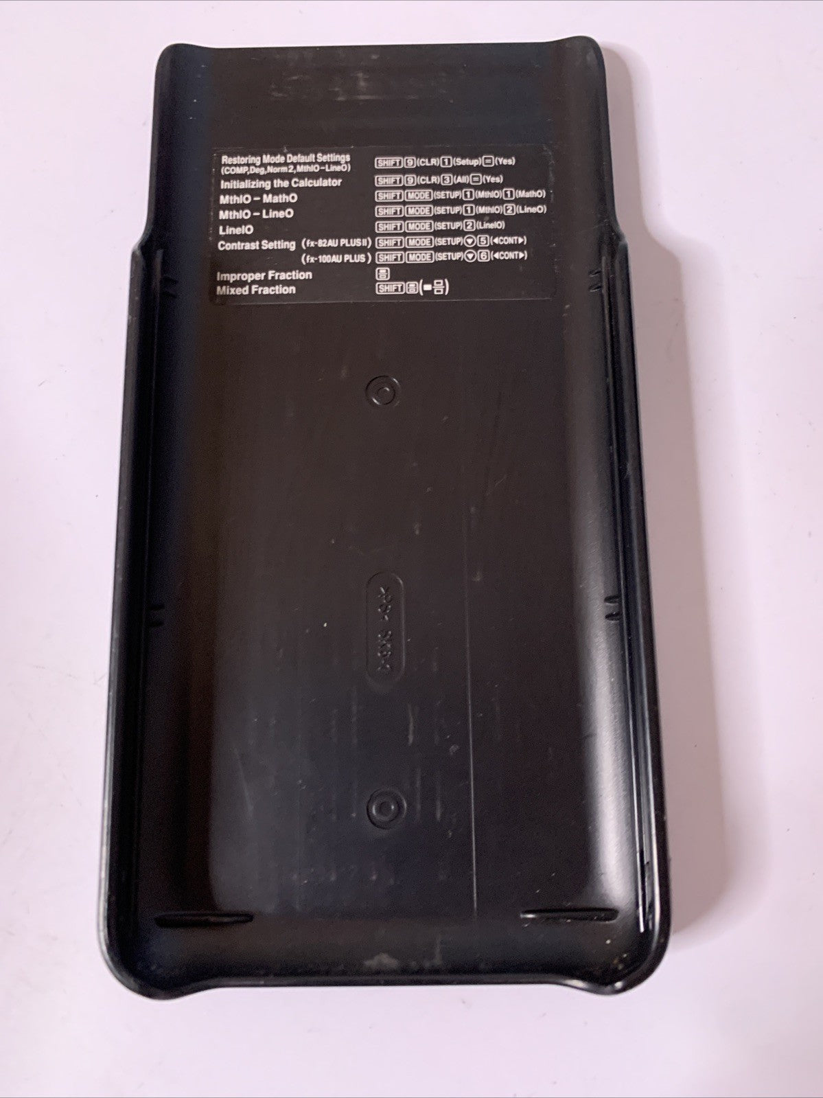 Casio fx-82AU PLUS II 2nd Edition Scientific Calculator With Cover