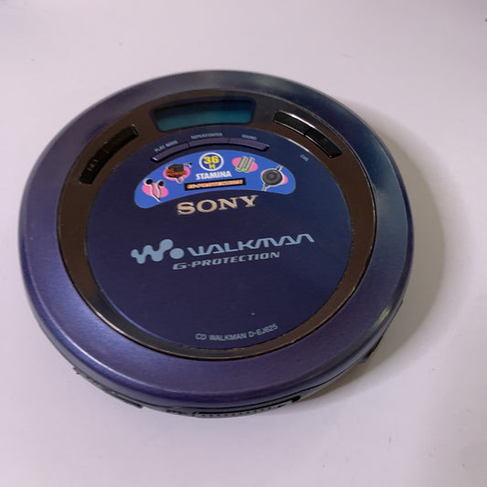 Sony CD Walkman D-EJ625 *For Parts Or Repair