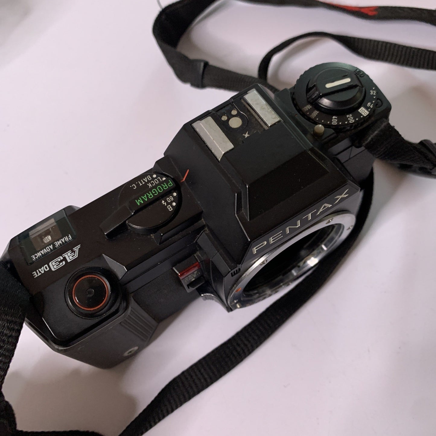 Pentax A3 Date Film Camera *Shutter Not Working Scratches & Wear On The Camera