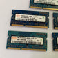 5x Hynix 1GB DDR3 RAM Sodimm Laptop 2Rx16 PC3-8500S-7-10-A1 Total 5GB