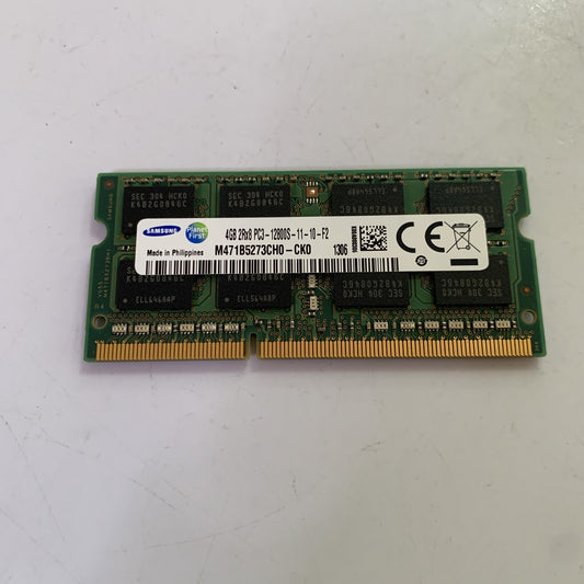 Samsung 4GB DDR3 1600MHz Laptop RAM Sodimm 2Rx8 PC3-1280S-11-10-F2