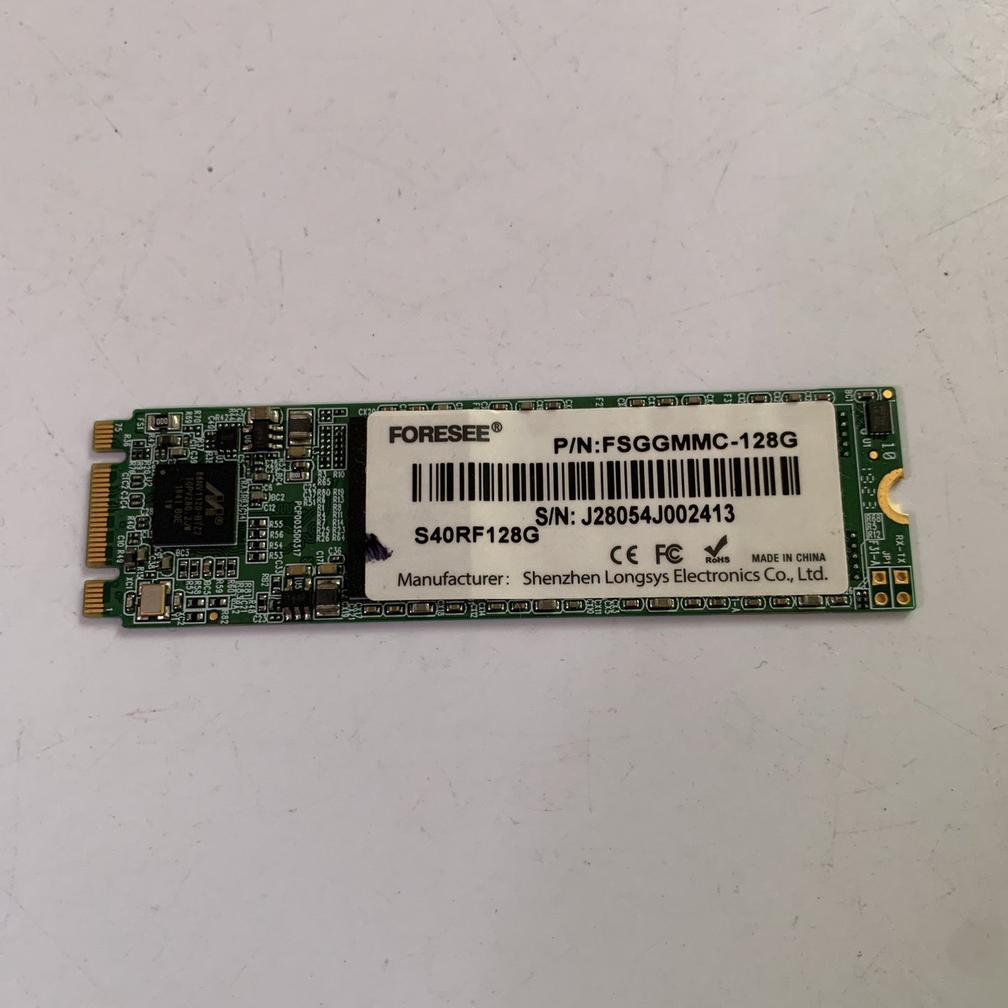 Foresee 128GB Internal SSD M.2 FSGLMMC-128GH P900F128GH Solid State Drive