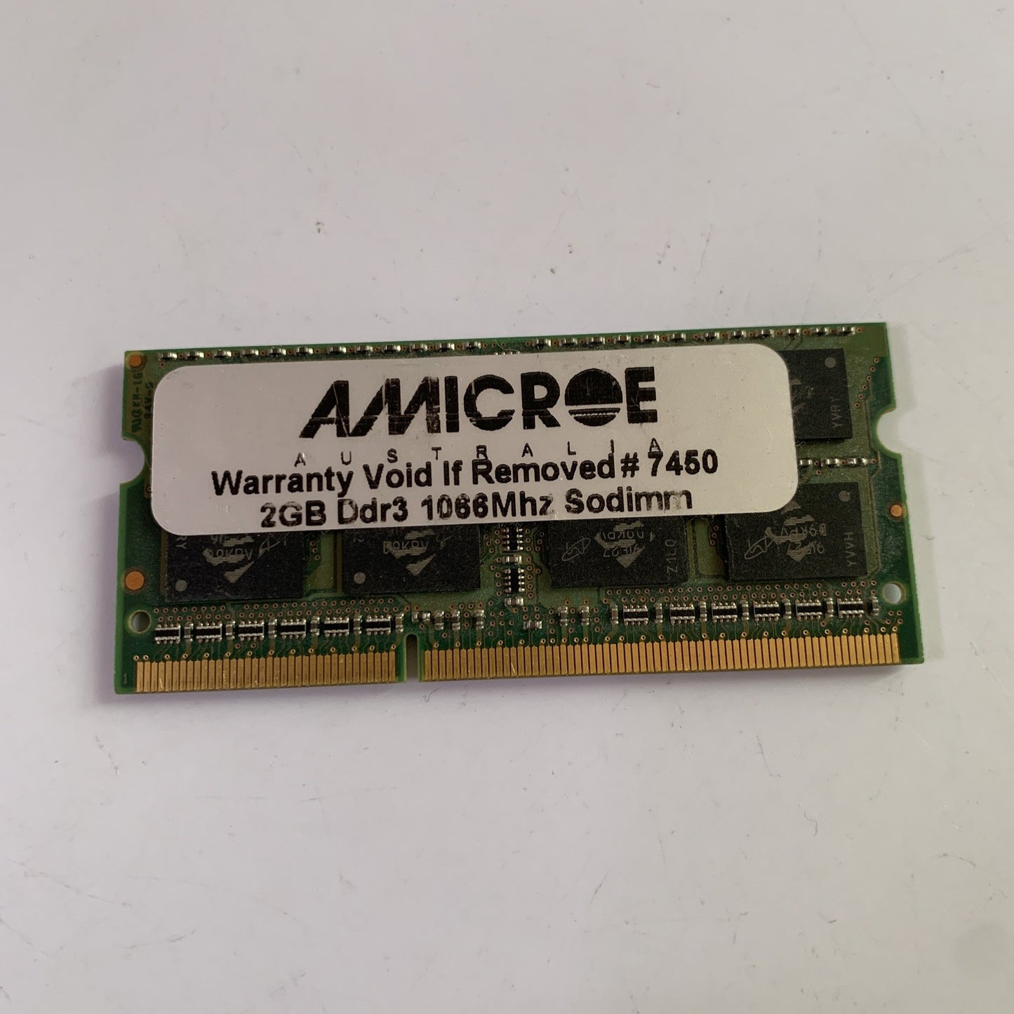 Amicroe 2GB DDR3 Laptop Memory 1066Mhz Sodimm RAM
