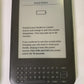 Amazon Kindle 3rd Gen Keyboard 4GB eBook Reader Black *For Parts/Repair