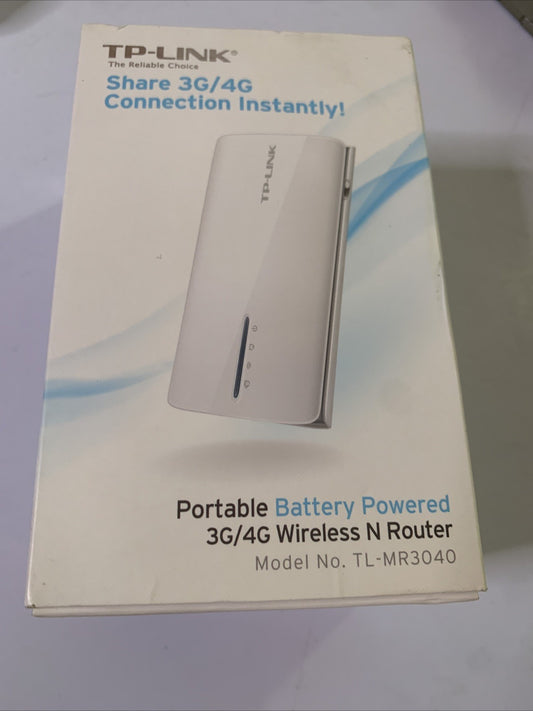 TP-LINK 150Mbps Portable 4G Battery Powered WiFi Wireless Router NBN Compatible