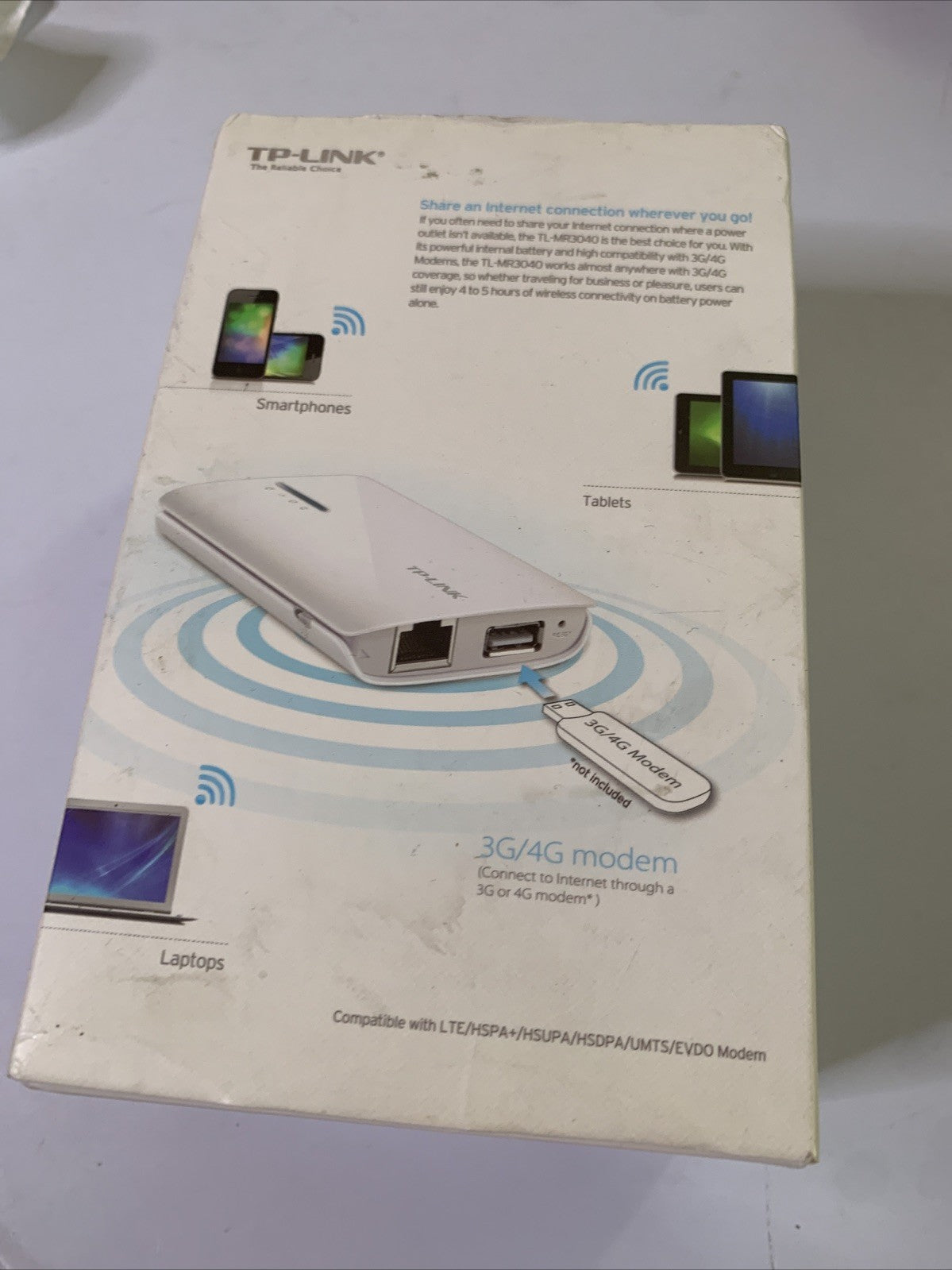 TP-LINK 150Mbps Portable 4G Battery Powered WiFi Wireless Router NBN Compatible