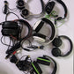6x Bulk Lot Headphones Lot Wired TDK, RIG, HyperX, JBL, Turtle Beach