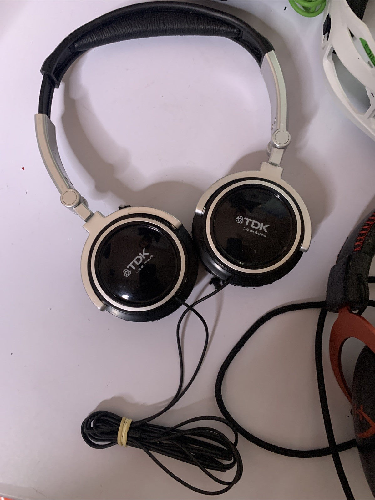 6x Bulk Lot Headphones Lot Wired TDK, RIG, HyperX, JBL, Turtle Beach