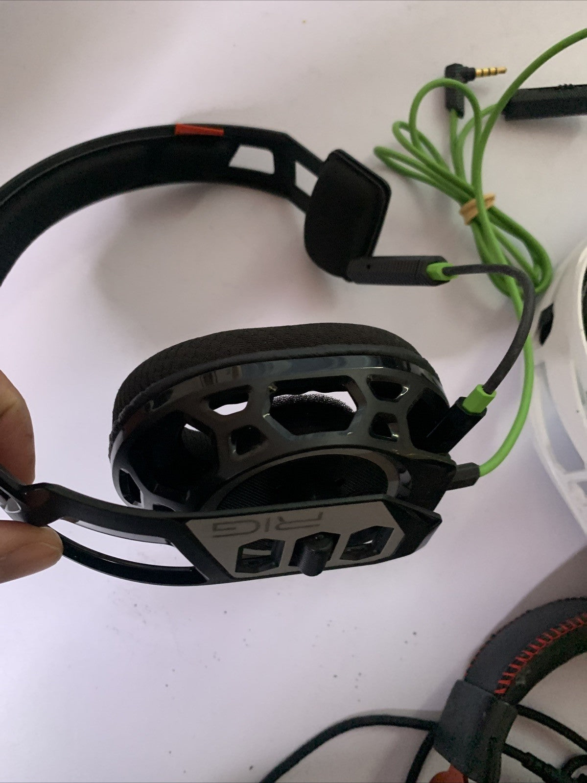 6x Bulk Lot Headphones Lot Wired TDK, RIG, HyperX, JBL, Turtle Beach