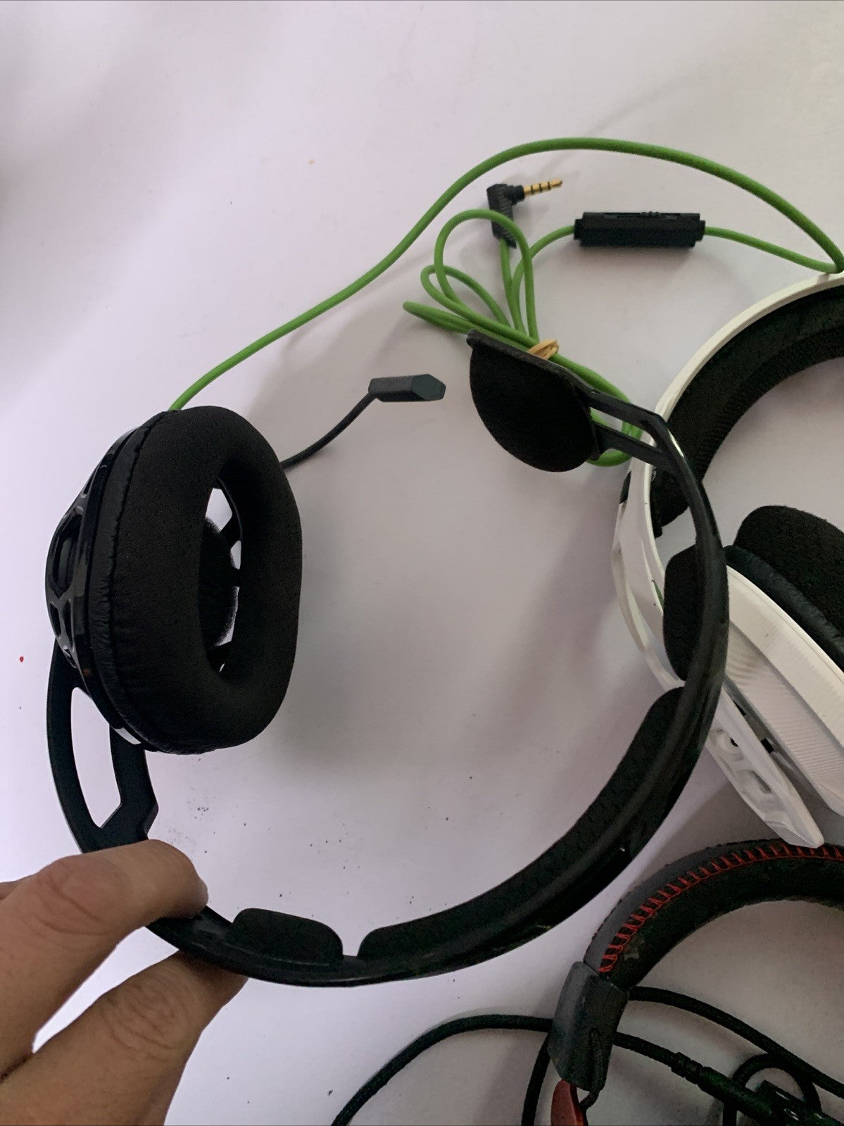 6x Bulk Lot Headphones Lot Wired TDK, RIG, HyperX, JBL, Turtle Beach