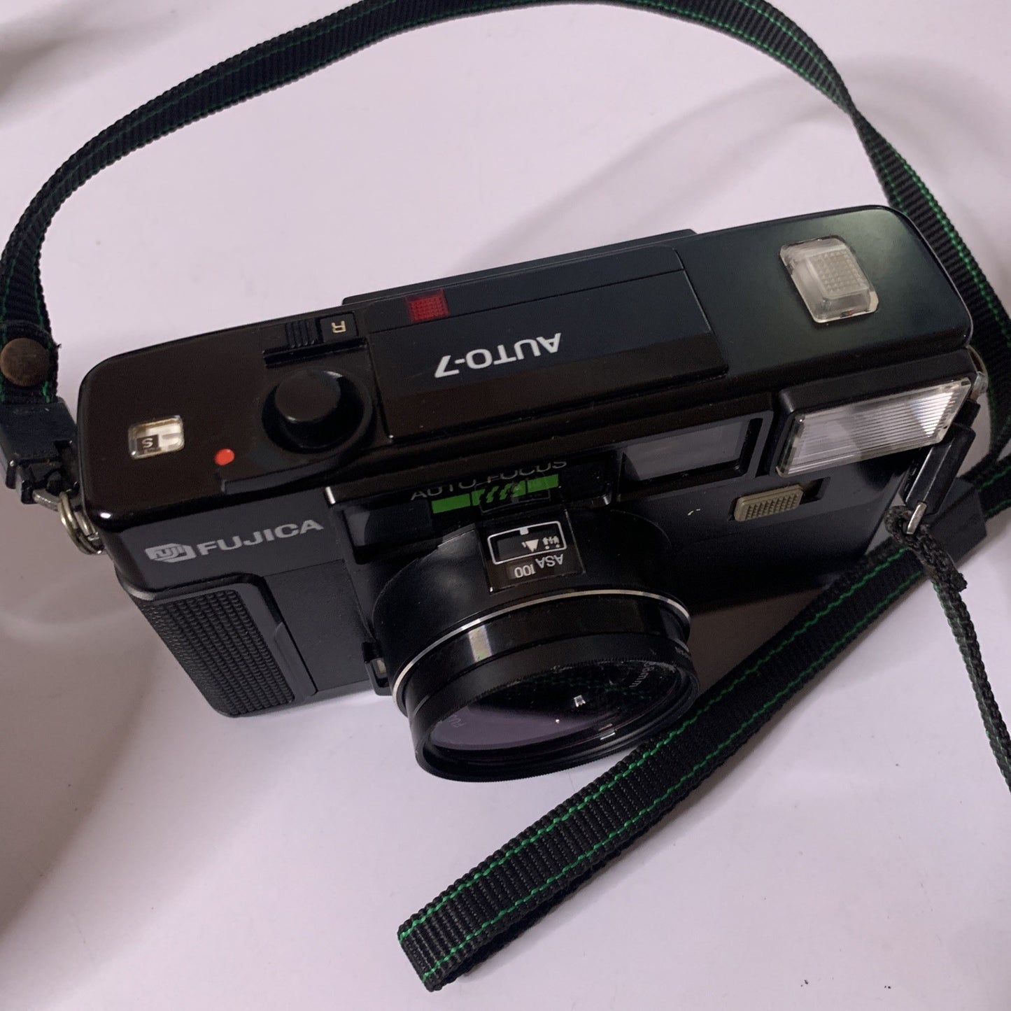 Fujica Auto-7 35mm Film Camera Untested
