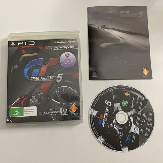 Gran Turismo 5 PS3 Sony PlayStation 3 Racing 2010 Game Complete