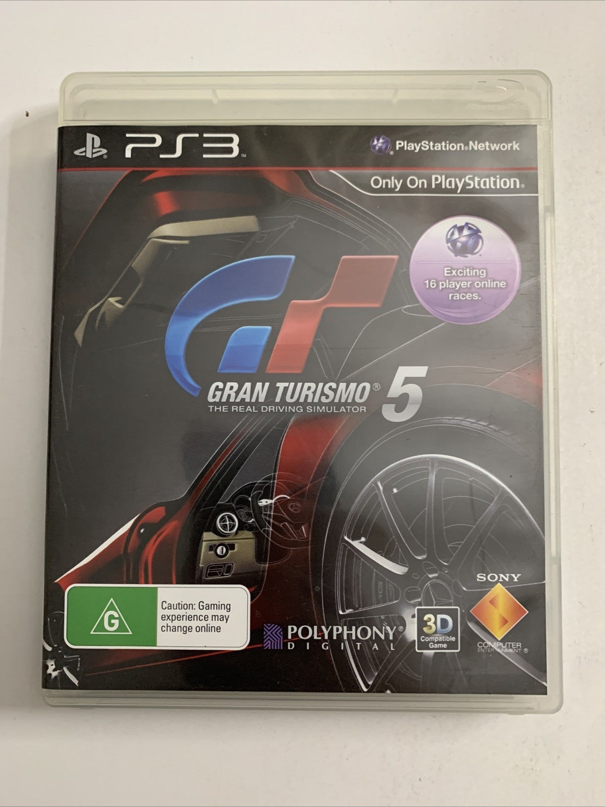 Gran Turismo 5 PS3 Sony PlayStation 3 Racing 2010 Game Complete