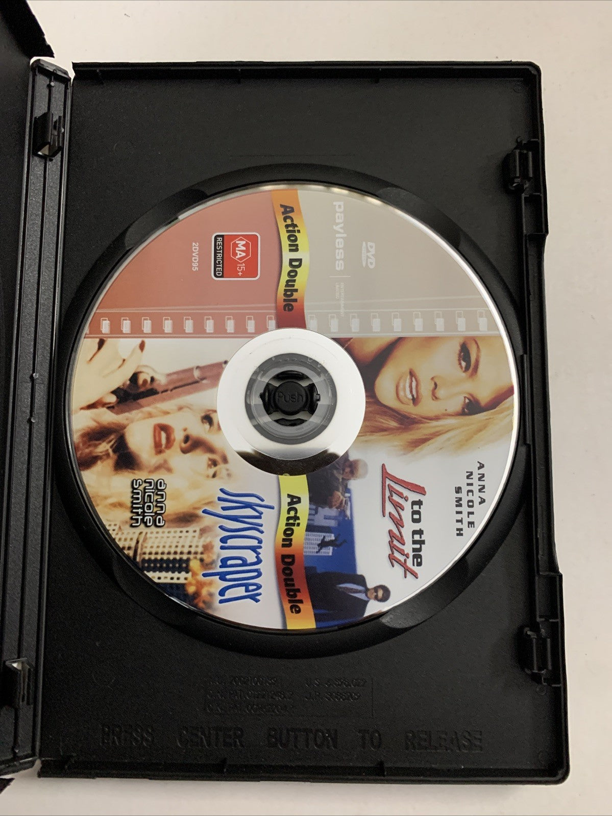 To The Limit / Skyscraper (DVD, 1995) Anna Nicole Smith  Region 4