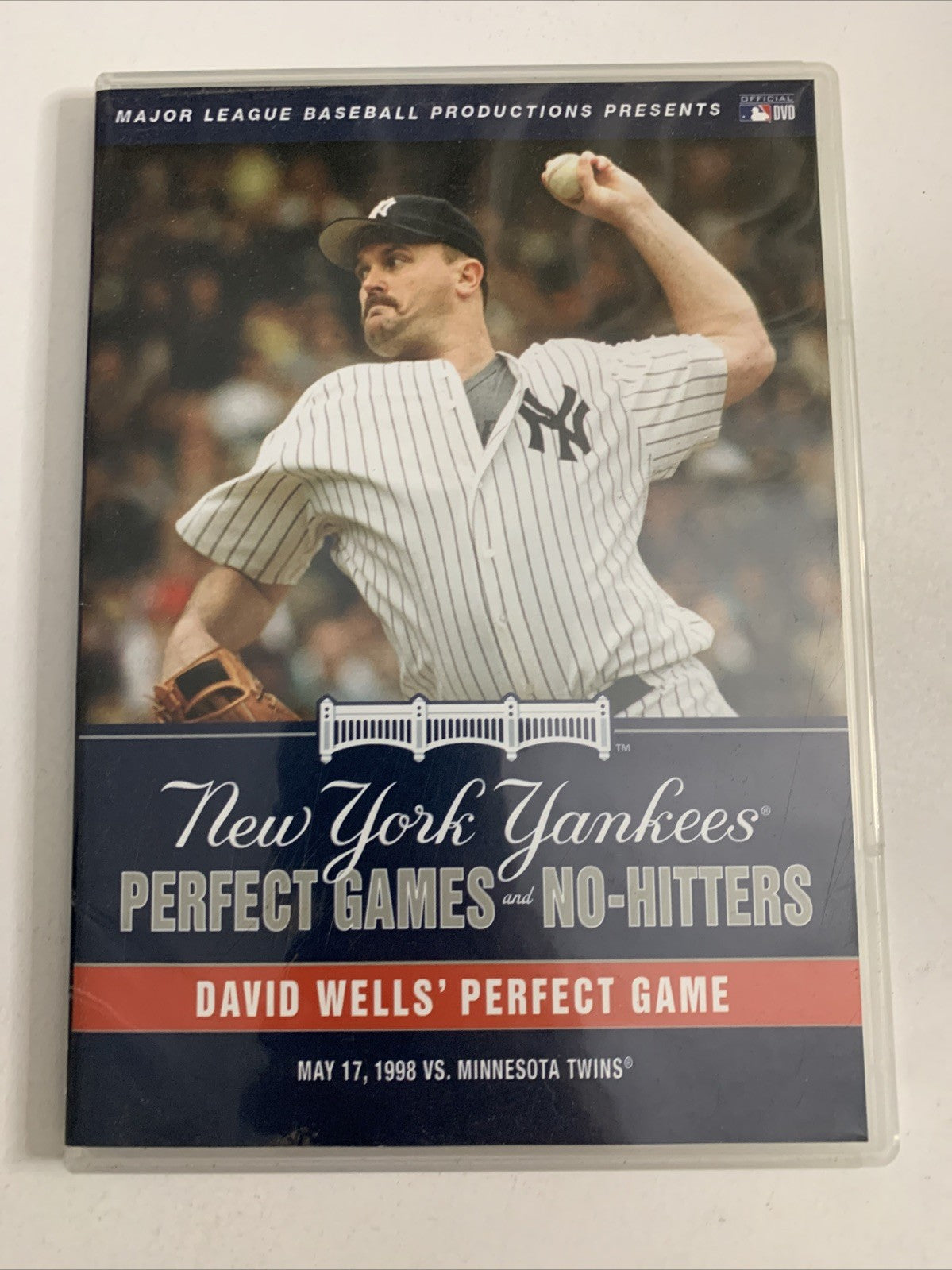 New York Yankees David Wells Perfect Game (DVD, 2009) MLB Baseball All Regions