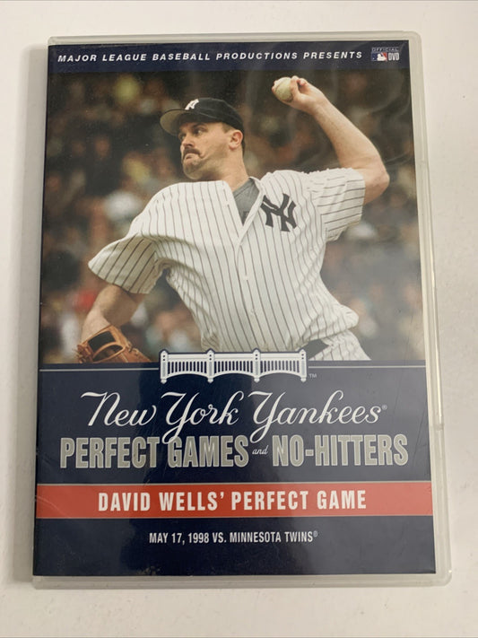 New York Yankees David Wells Perfect Game (DVD, 2009) MLB Baseball All Regions
