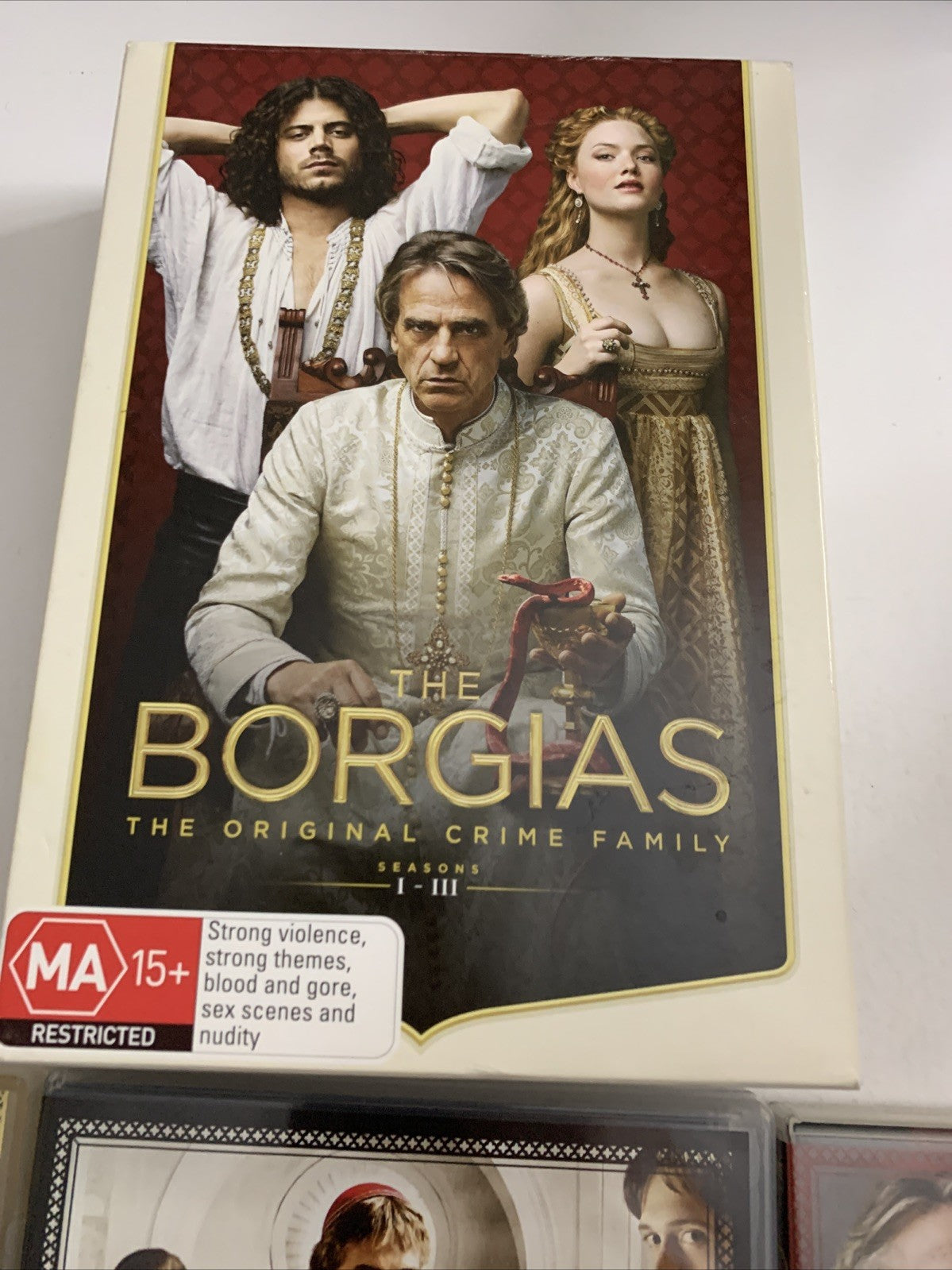 The Borgias : The Complete Series Box Set (DVD, 2013) Jeremy Irons  Region 4