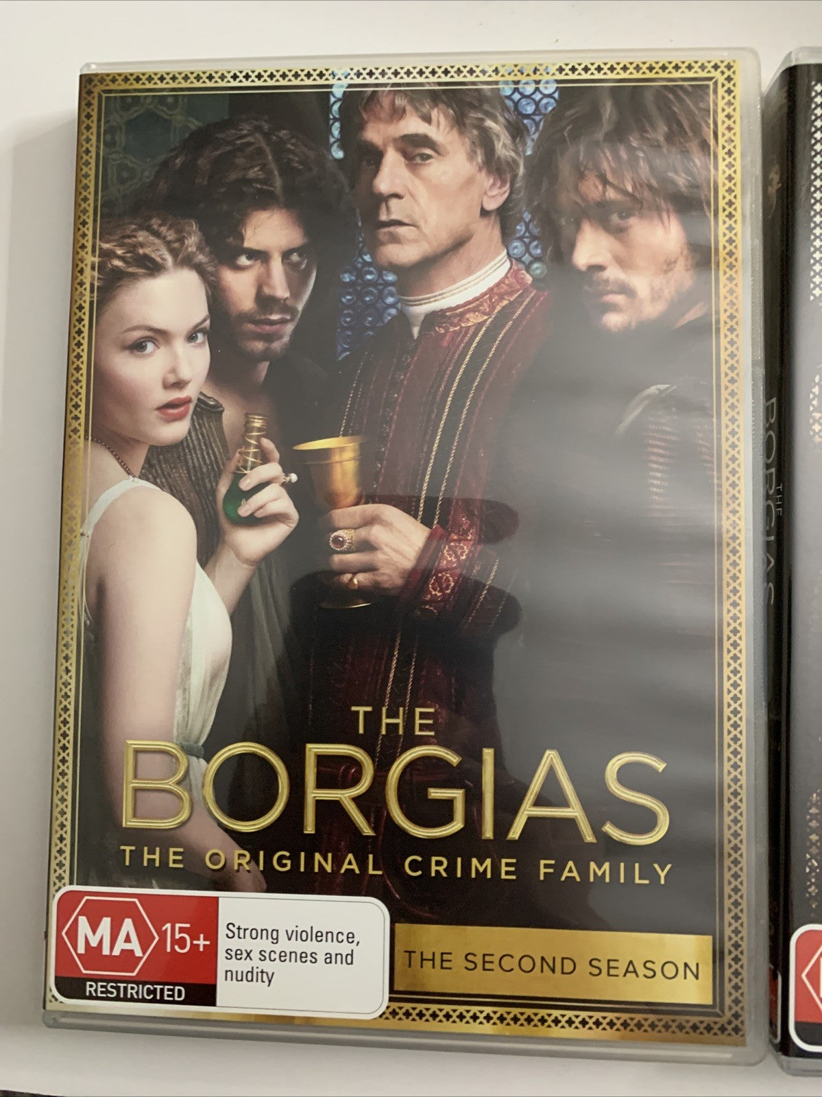 The Borgias : The Complete Series Box Set (DVD, 2013) Jeremy Irons  Region 4