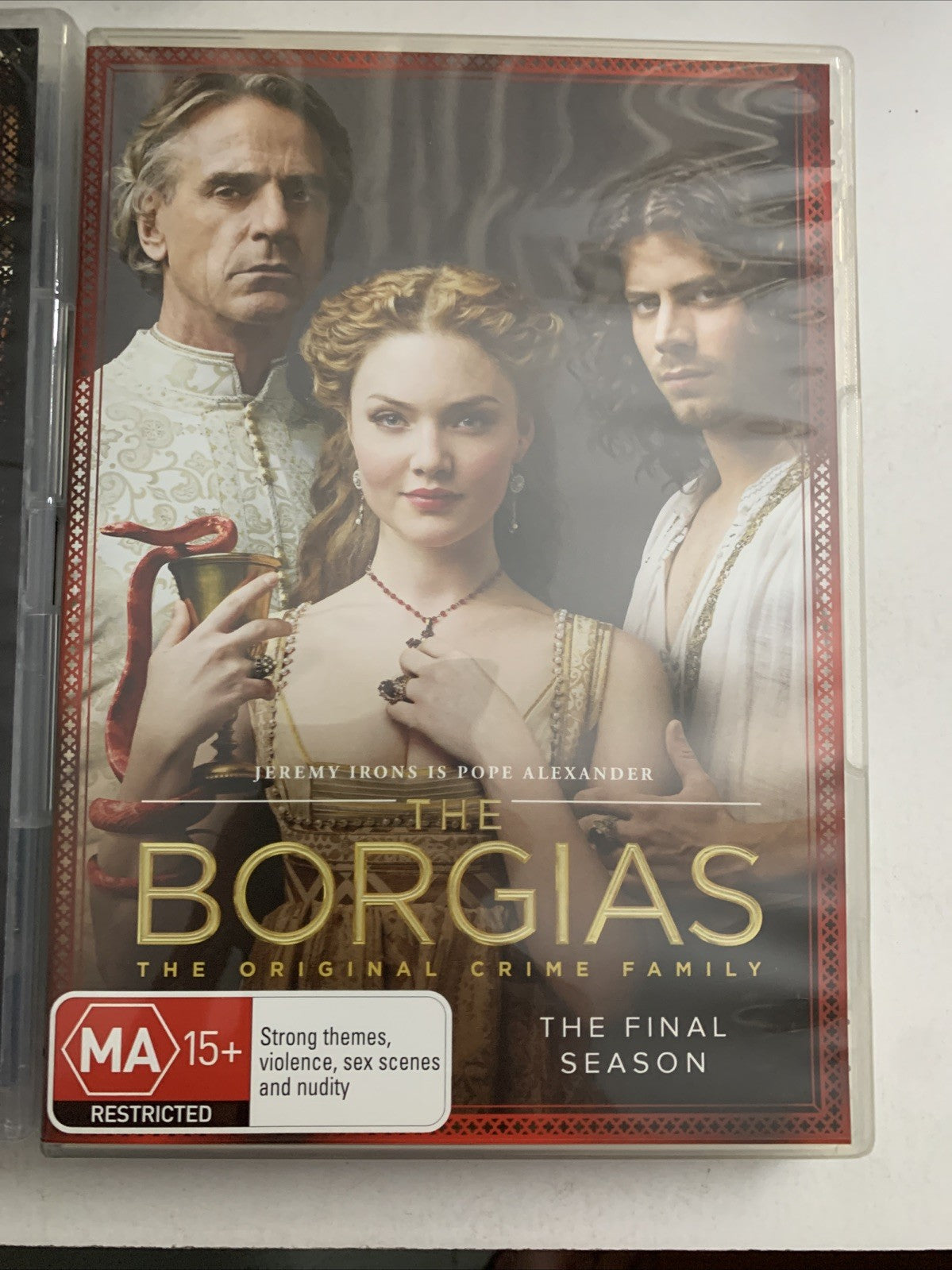 The Borgias : The Complete Series Box Set (DVD, 2013) Jeremy Irons  Region 4