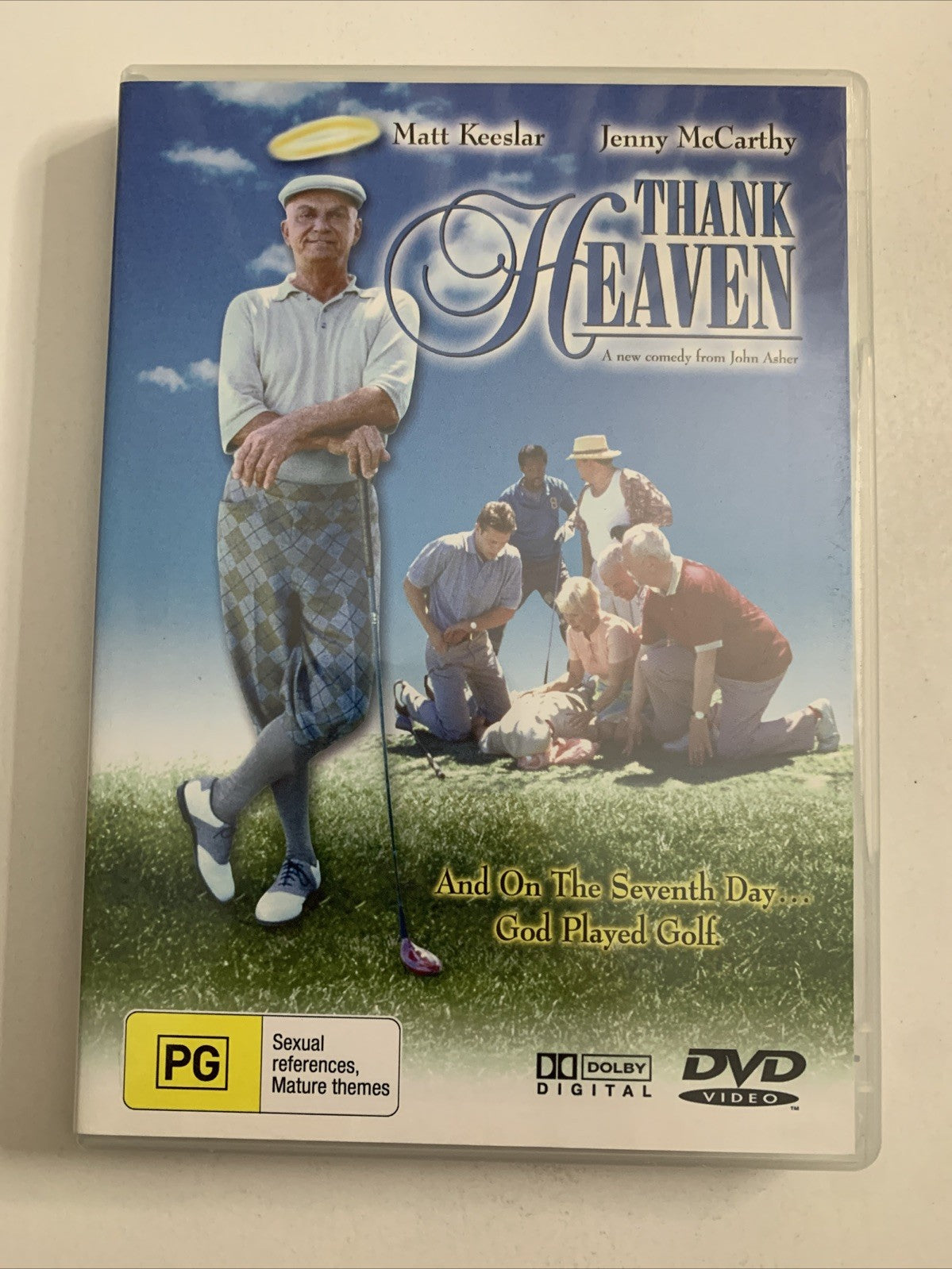 Thank Heaven (DVD, 2001) Matt Keeslar, Jenny McCarthy  NEW