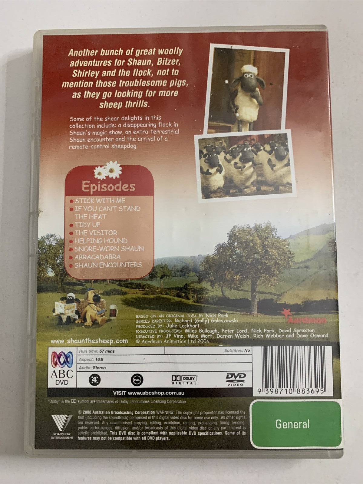 Shaun The Sheep : Abracadabra (DVD, 2007) Region 4